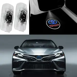 Toyota Logo Projector Lights HD 3D Welcome Ghost Shadow for Highlander/Camry/Sienna 2 PCS Waterproof Car Accessories OEM Upgrade