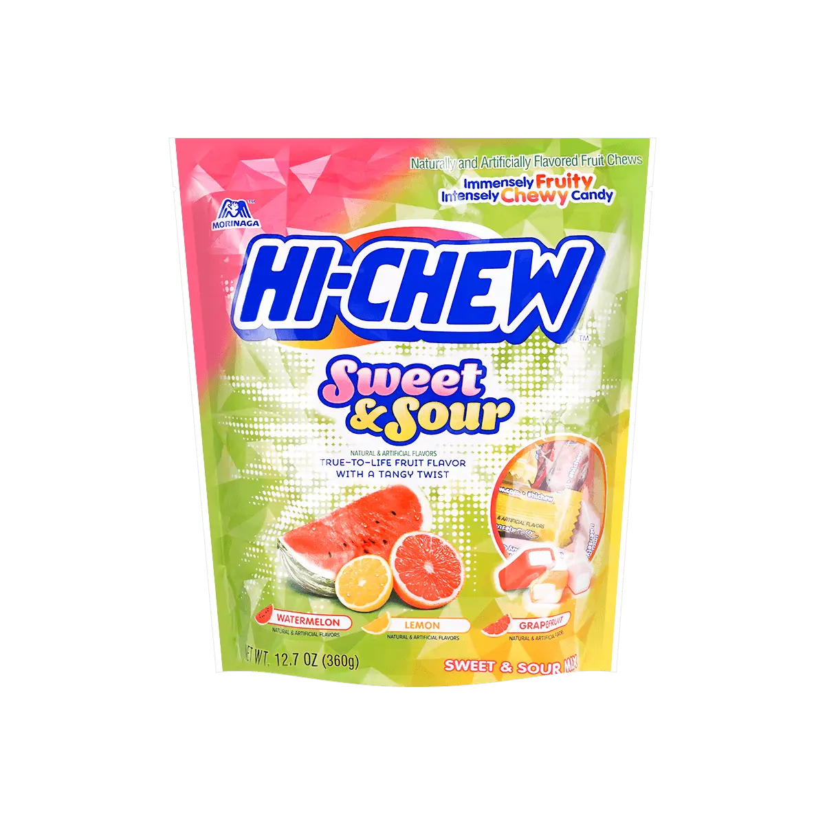 HI-CHEW Sweet and Sour Chewy Candy 360g