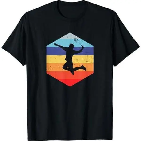 Squash Men's Badminton Player T-Shirt