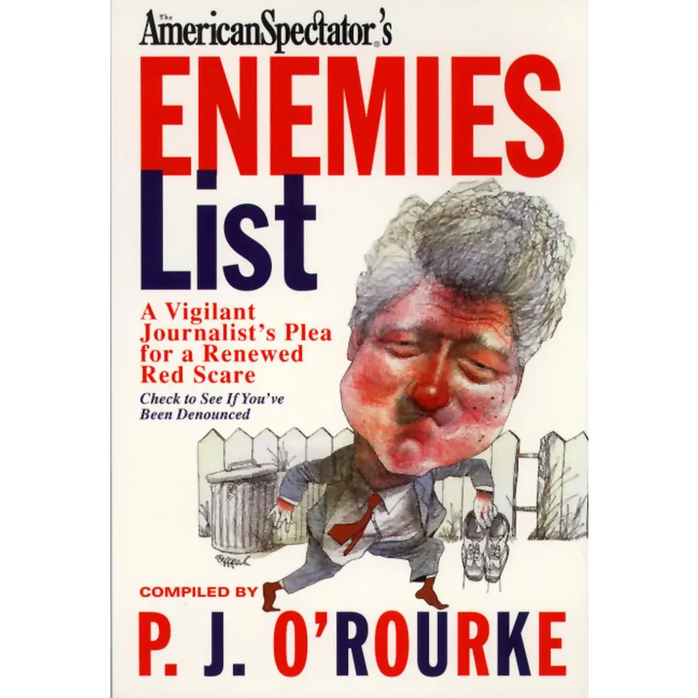 USED Book - The Enemies List by O'Rourke, P. J. (Paperback) - english
