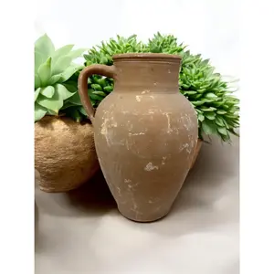 Vintage Turkish Earthenware Jug #5