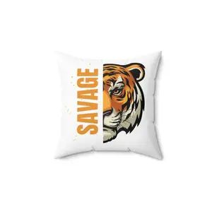 Spun Polyester Square Pillow