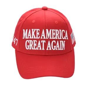 Make America Great Again Trump Cap – Classic Red MAGA Dad Hat, Embroidered