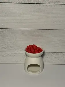 Strawberry Rhubarb Pie Wax Melts by Aroma Dots – Fresh Strawberry Rhubarb Pie Crust Scent | Highly Scented Home Fragrance Dots