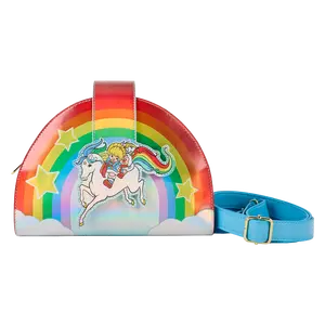 Rainbow Brite and Starlite Rainbow Light Up Figural Crossbody Bag