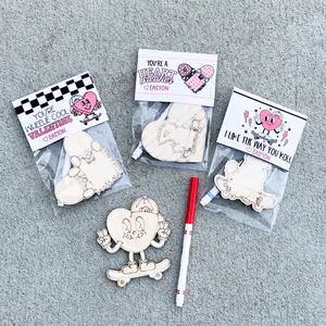 Skateboard Color Your Own Valentine's Cards | New Design | Classroom Valentines