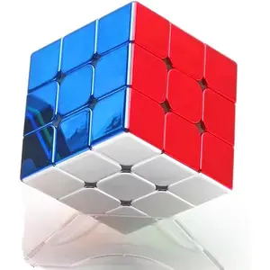P-ITC025    ShengShou Legend Metallic Mirror Reflective Stickerless Shiny Speed Cube 3x3x3 Metallic Speed Cube