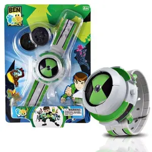 Hot Omnitrix Watch Ben10 Children'S Popular Toys Watch Glowing Sound Projection Watches Toys For Men Gift