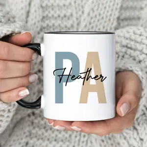 Personalized PA Mug Custom Physician Assistant Mug Best Pa Gift Pa Symbol Coffee Mug Graduation Gift 