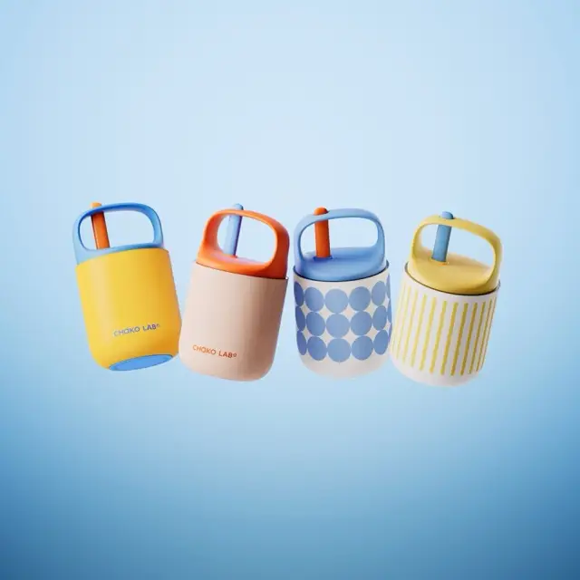 Baobao Cup Stainless steel thermos yogurt /soup /salad /with spoon Bottle Water Bottles eat box Insulated Containers Portable Drinkware