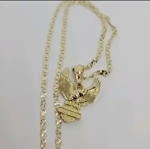 eagle fashion chain regular style gold-plated