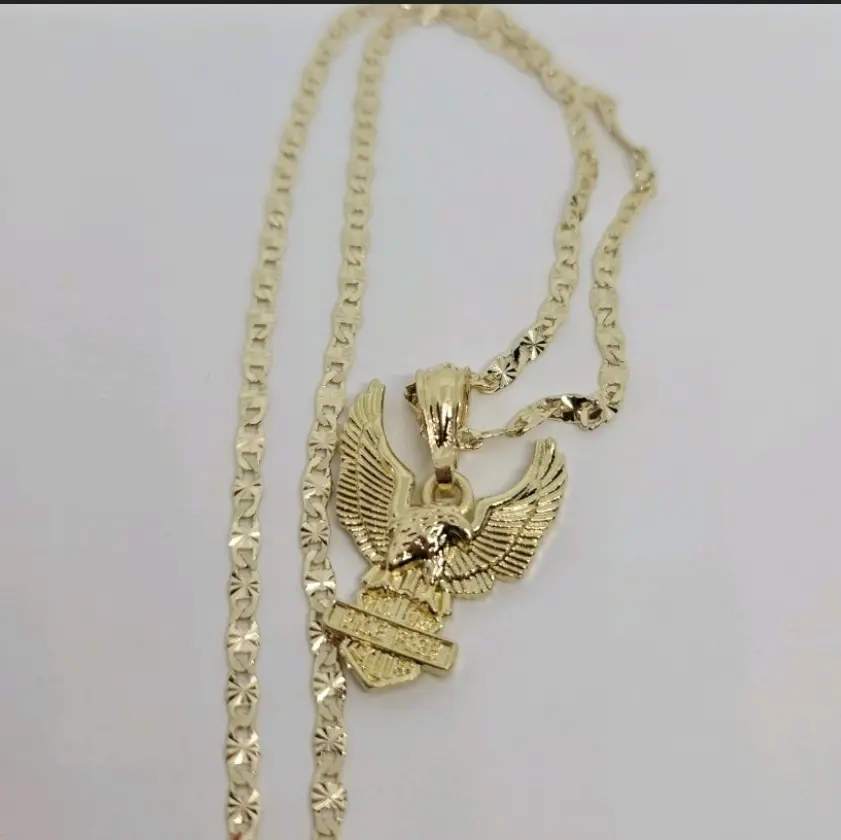 eagle fashion chain regular style gold-plated