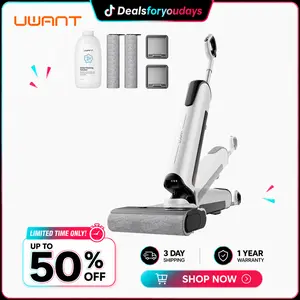 Uwant Wet Dry Vacuum Cleaner, Self Cleaning System,180°Lay-Flat Smart Cordless Vacuum Mop, 40 Minutes Long Runtime,Dual-Sided Edge Cleaning,18000pa Powerful Suction for Hard Floors Household Items