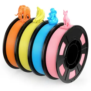PLA Filament 1.75mm Bundle for 3D Printer,4 Rolls of 250g 3D Printer Filament, Dimensional Accuracy ±0.02mm, Clog-Free, Tangle-Free,Printing Supplies , 3d printed stuff ,3d printers,printer filament bundle,filament maker