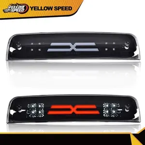 [3D LED BAR] Fit For 2009-2017 Dodge Ram 3rd Third Brake Light  Black Cargo Lamp