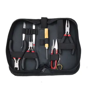 Professional 8-Piece Jewelry-Making Set with Essential Tools for Crafting in Durable Case
