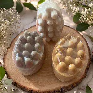 Eco Esencia – Spa Massage Soaps (Avena, Café & Cúrcuma con Miel) 3 Pack