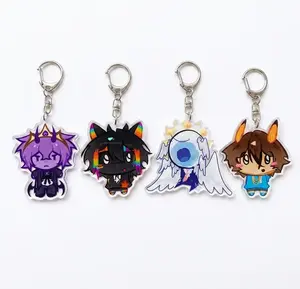 Unstable Universe MCYT Yt Translucent Acrylic Keychain, YT portable universe & lifesteal smp keychains, perfect For Bags, Keys, Or Gifts