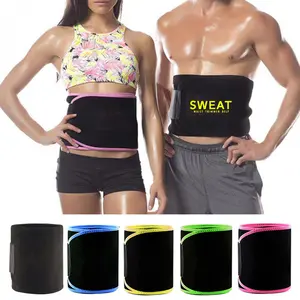 Women Waist Trainer Trimmer Exercise Belt Body Shaper Neoprene Sauna Sweat Bands Women and Men Sweat Band Waist Trainer for Training & Workouts,  Ladies Tummy Wrap Workout Belt Sweat Belly Band Sports Girdle Sauna Suit 5 Colors,Size S-L