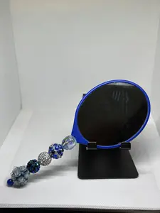 Beaded Handheld Mirror