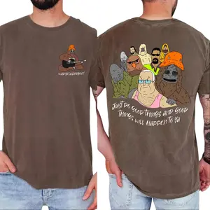 Comfort Colors Sassy And Sassmate The Big Lez T-shirt, Do Good Thing Positive Tee, Retro Adult Cartoon Fan Gift