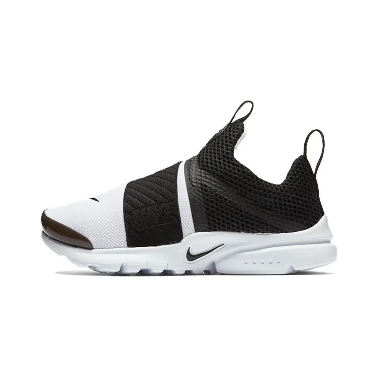 Nike Presto Extreme White Black PS Cushioned Durable Low Top Kids'' Sneakers 870023-100