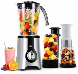 Uten 5-in-1 Multi-Function Blender Combo Set, Smoothie & Shake Maker, Grinder & Personal Blender for Fruits, Vegetables and Nuts
