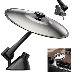 Car Cymbal Drum, Mini Metal Drum Crash Cymbal for Car, Funny Musical Instruments Gadget for Drummer Music Lovers Gift cars accessories Adjustable girly car accessories car decor fun car accessories