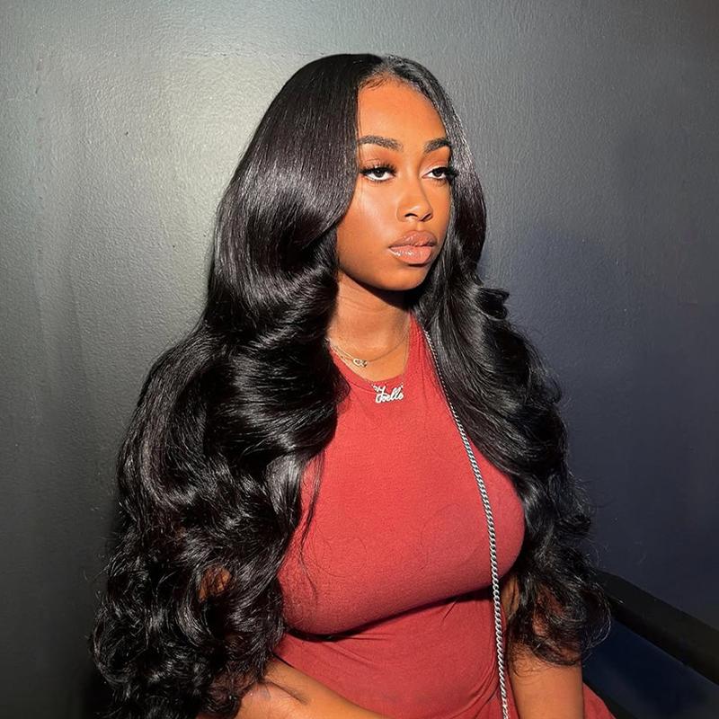 Frodio Loose Wave Glueless 13x6 Frontal Lace Fluffy Wig 100% - TikTok Shop