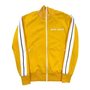 Palm Angels Men's Pre-Owned Classic Casual Long Sleeve Track Coat, Menswear Tops