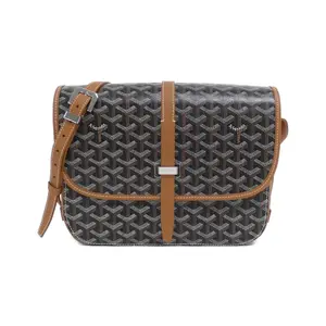 Pre-owned Goyard Canvas Shoulder Bags Belvedere Coated Shoulder Bag