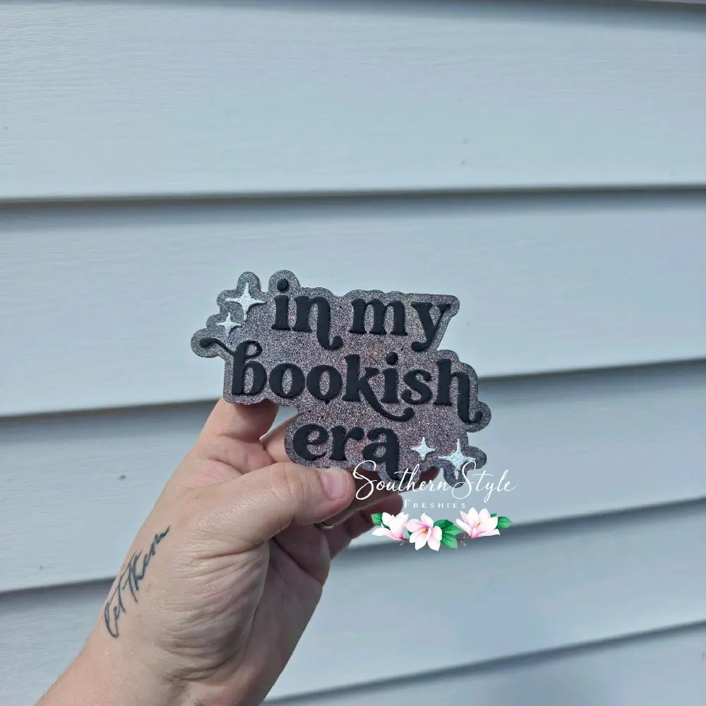In My Bookish Era Car Freshie