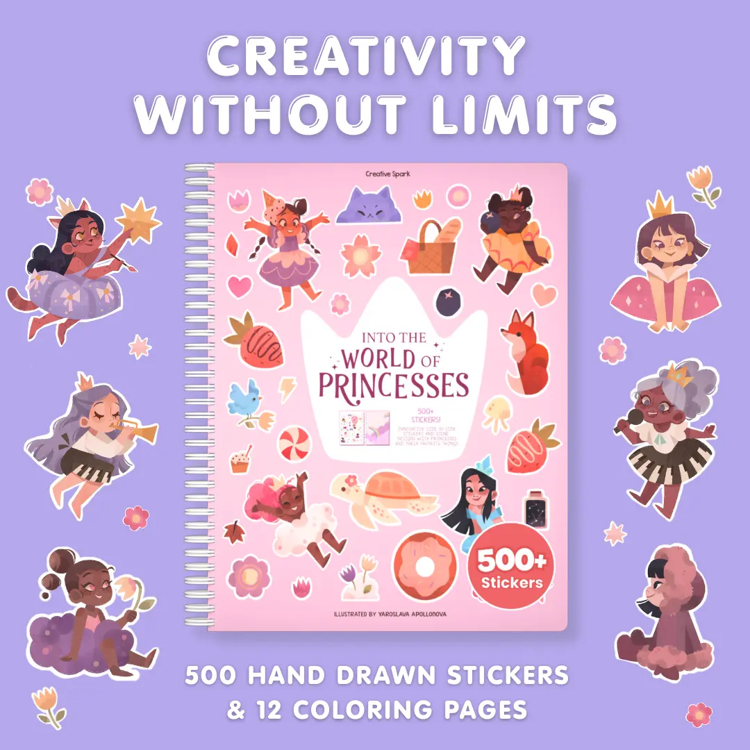 Princesses Sticker Book