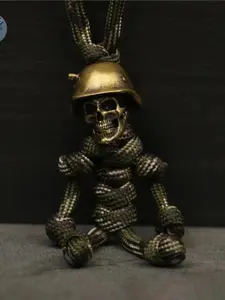 Creative Skull Design Car Keychain, Punk Style Car Keychain, Car Interior Decoration Accessories for Men & Women