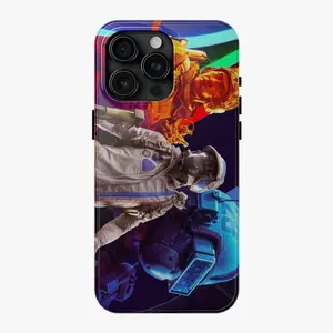 ARC Raiders Mecha Suit Phone Case for iPhone 17 16 15 14 13 12 11 and Samsung S25 Ultra S24 FE S23 A55 A34 A14 Glossy Protective Cover Showcasing Futuristic Battle Design EKJ