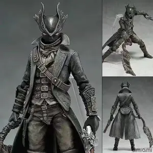Bloodborne Figma367 Hunter Action Figure, Figurine, Collectible Model Toy, Detailed Design, Perfect Gift for Fans & Collectors