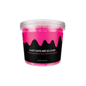 Hairy Days Are So Over Hot Pink Hypoallergenic Film Hard Wax - 1 Lb