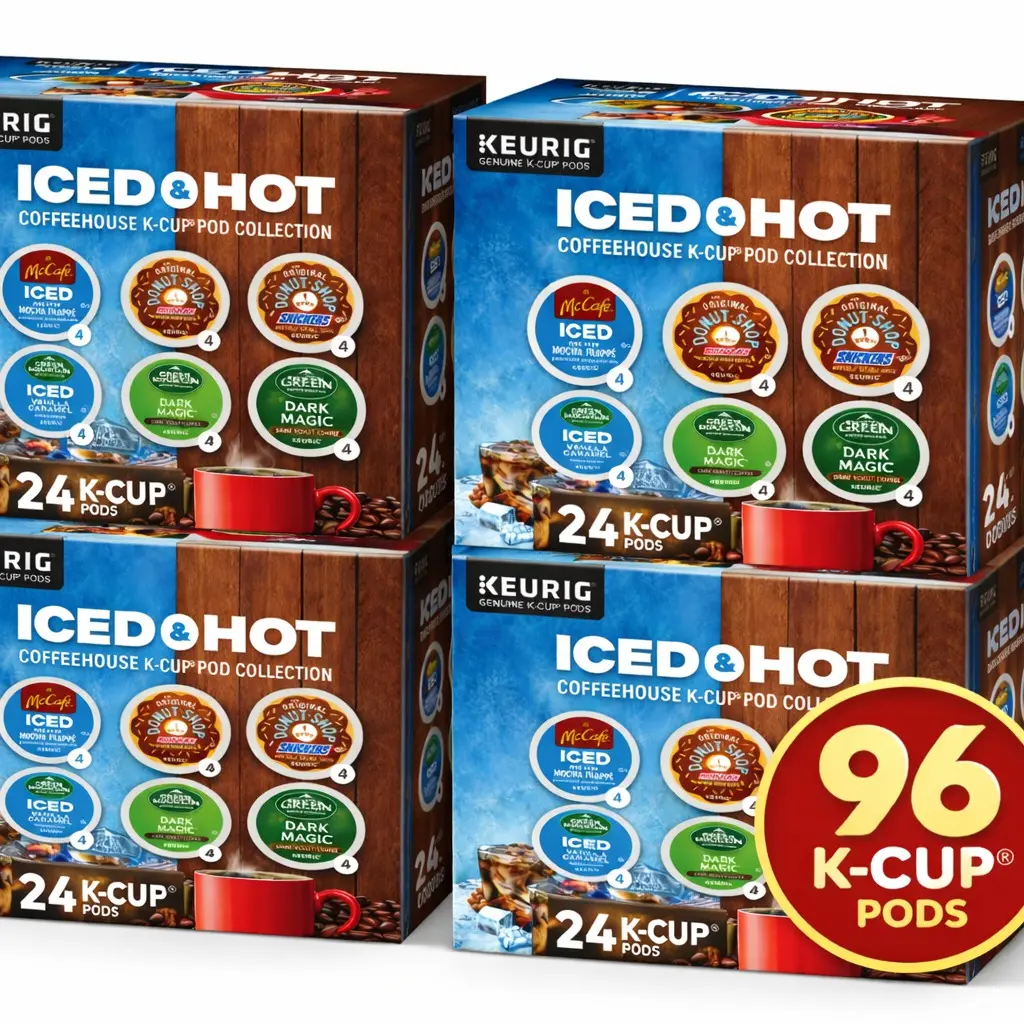 green mountain Iced & Hot Variety Pack, 96 Count green mountain Iced & Hot Variety Pack, 96 Count