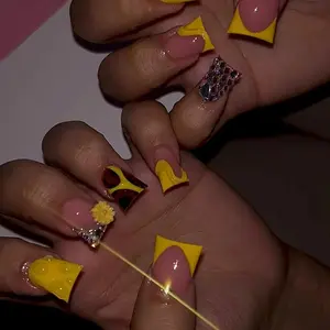 24pcs High-End Deep Pure Color Nail Tips, Low Saturation, Almond Shape Nails, Seamless Design, Reusable, Suitable for Office and Parties, DIY Nail Art