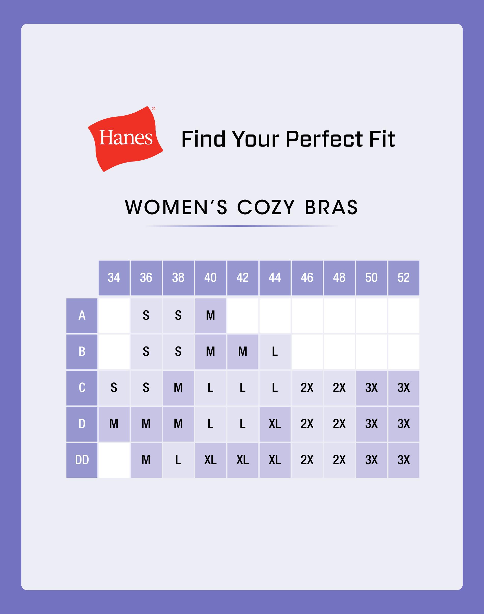 Hanes Cozy Seamless Women's Wireless Bra Comfortable Fit Everyday Support Breathable Mhg196 Hanes Cozy Seamless Women's Wireless Bra Comfortable Fit Everyday Support Breathable Mhg196