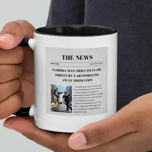 Florida Man Headline #3 Mug Ceramic Coffee Cup
