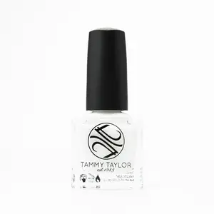 Tammy Taylor Nails French White Chocolate Nail Lacquer - High Pigment Full Coverage Long Lasting Smooth Application Five Free Formula