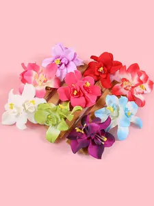 Floral Design Hair Clips, Elegant Hair Accessories for Women & Girls, Minimalist Headwear Suitable for Thick Hair, Fashion Hair Accessories for Party, Daily Decor, Flower Hair Clip