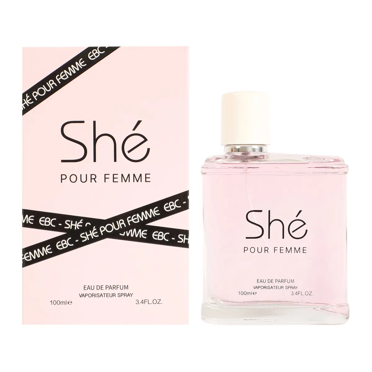 EBC She Pour Femme Eau De Parfum Vaporisateur Spray for Women 100Ml 3.4fl.oz.