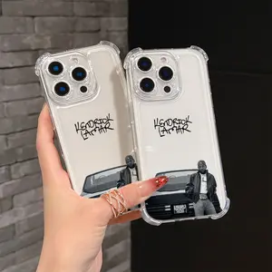 Hot Rapper K-Kendrick L-Lamar Phone Case Suitable for iPhone 17 16e 16 15 14 13 12 11 Mini Pro Max Air X XR XSMAX 8 7 Plus Anti Fall Transparent Soft Back Cover