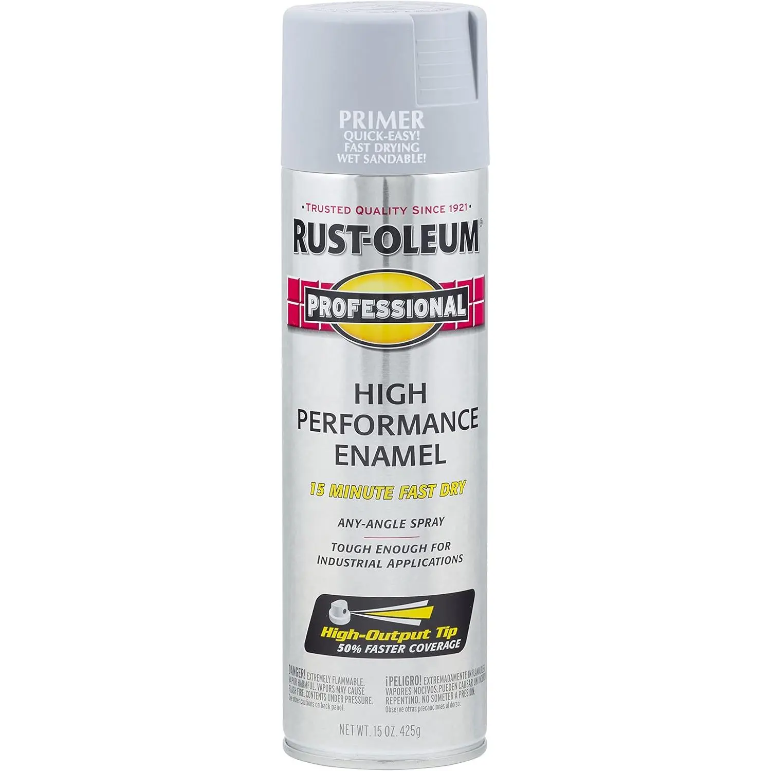 7582838 Primer Spray, 15 oz, Flat Gray