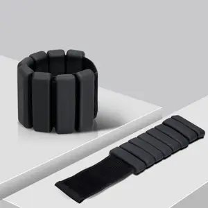 Comfort Silicone Wrist Ankle Weights, Adjustable Training Weight Bands, Multi-Scene Use for Yoga, Pilates, Gym & Daily Exercise