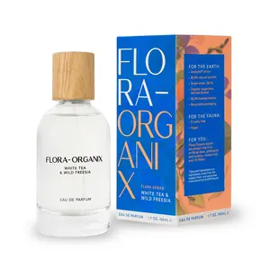 JUST BREATHE | FLORA-ORGANIX WHITE TEA & WILD FREESIA EAU DE PARFUM