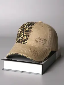 American Retro Embroidered Fitted Snapback Hat, Embroidery Trendy Hat, Unisex Soft Top Polyester Baseball Cap, Spring & Fall New Design, Casual Daily Wear, Vintage Embroidered Cap, Statement Cap