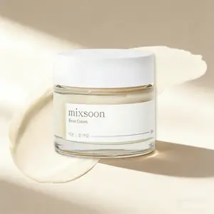 mixsoon Bean Cream 1.69 fl.oz / 50ml - Intensive Korean Face Moisturizer for Glass Skin, Deep Hydrating Daily Facial Cream Official